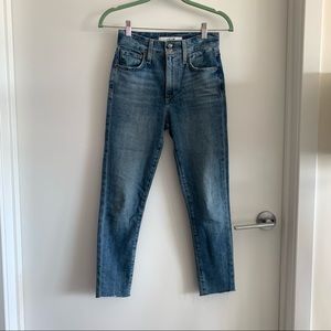 Joe’s Jeans high rise skinny ankle jeans